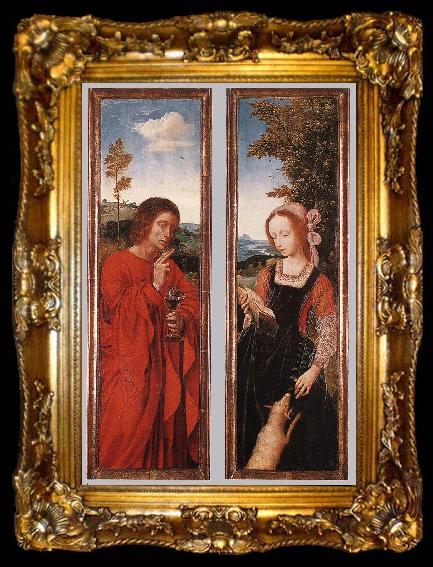 framed  MASSYS, Quentin John the Baptist and St Agnes, ta009-2
